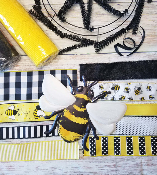 Bumble Bee Wreath Kit - Designer DIY