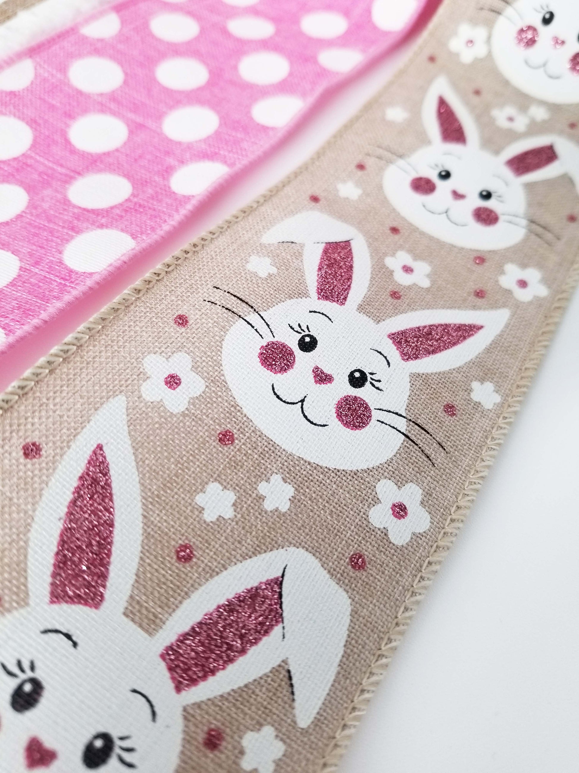 Ribbon Collection | Pink Easter Bunny - Designer DIY