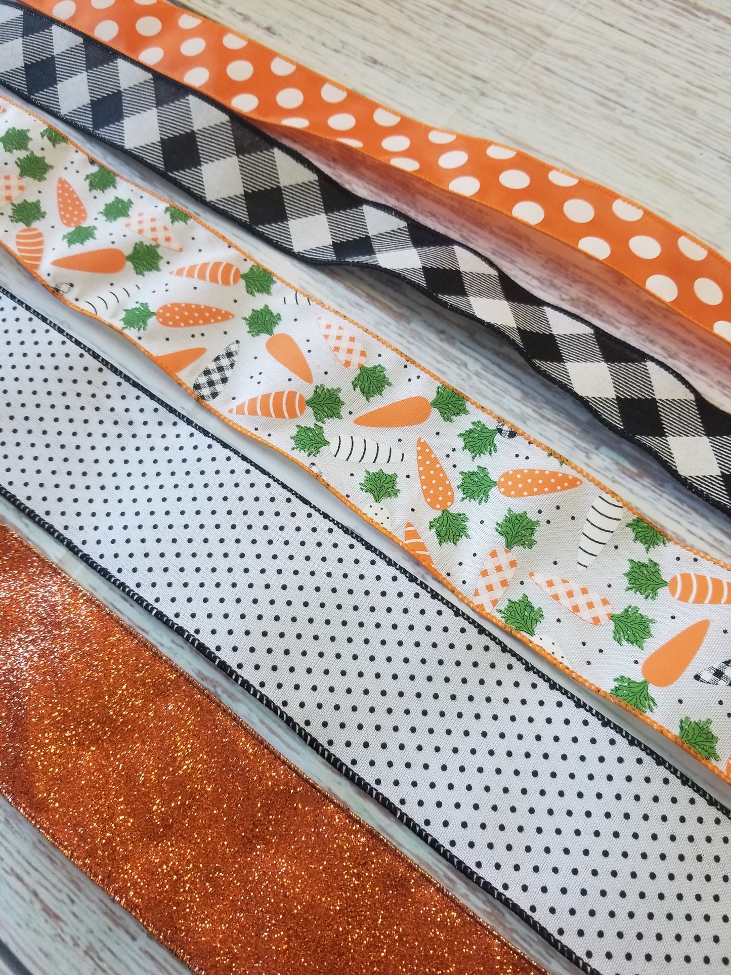 Easter Bow Kit | Carrots - Designer DIY