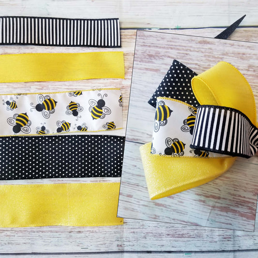 Bumble Bee Bow Kit - Designer DIY