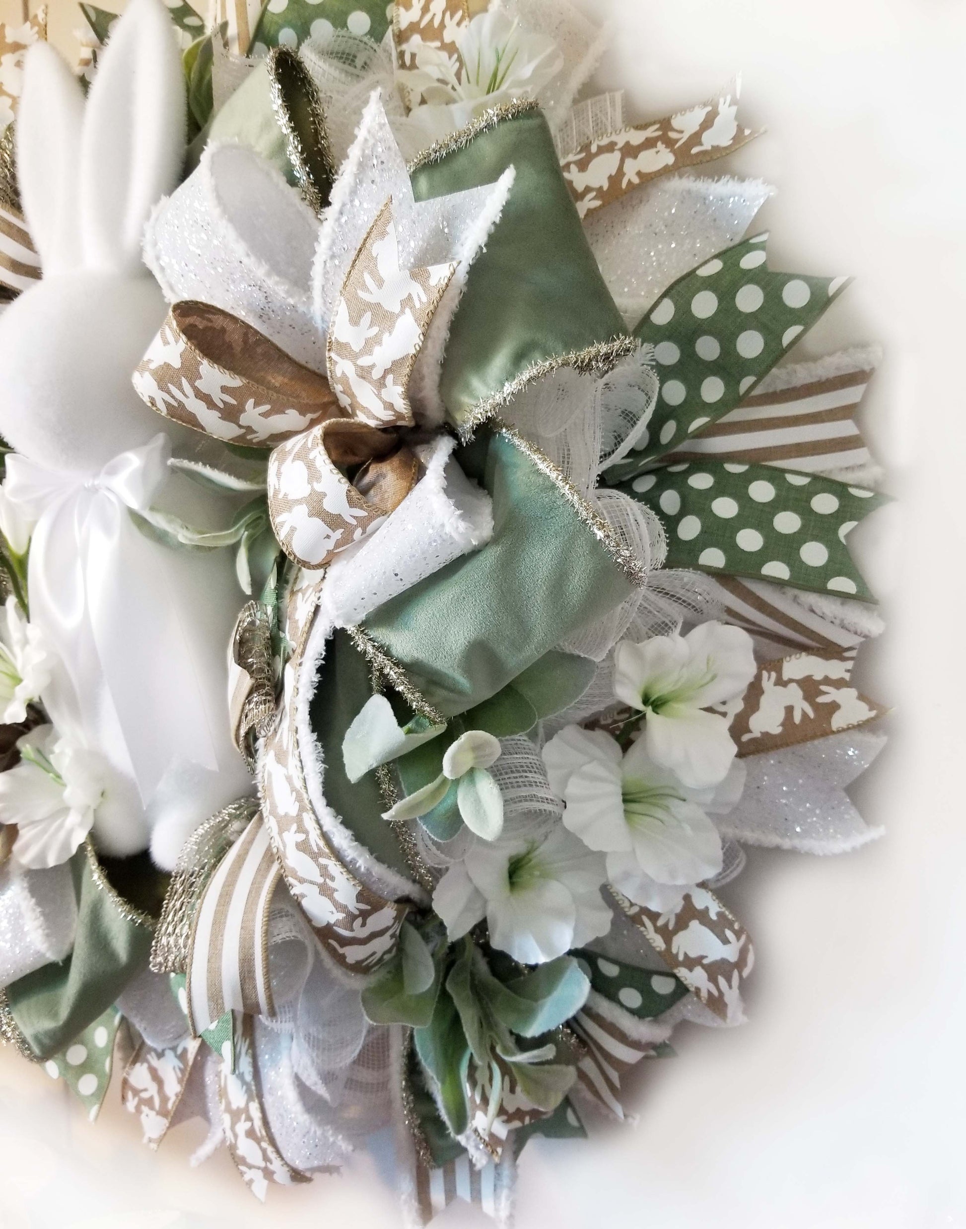 Easter Wreath | White Bunny - Designer DIY