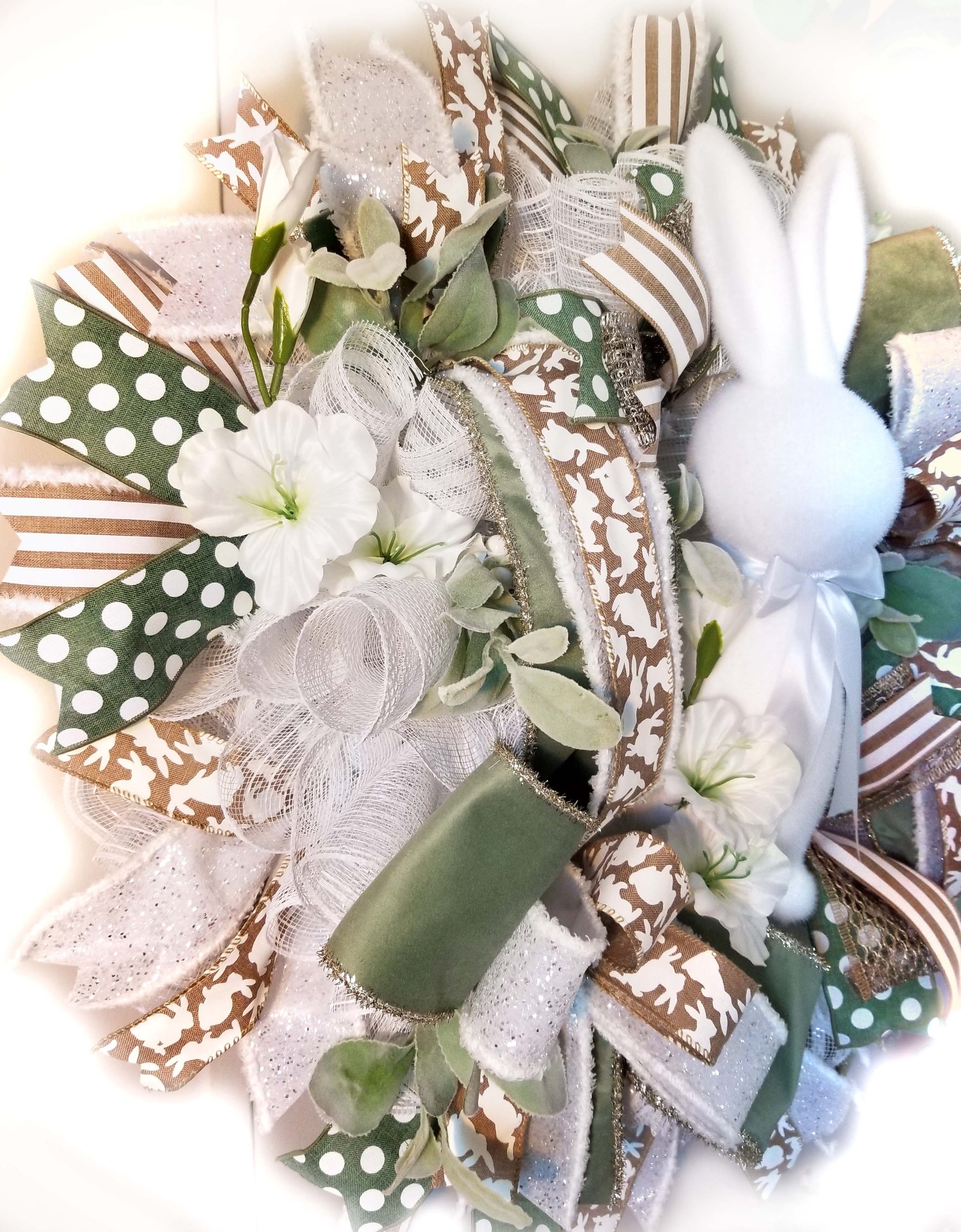 Easter Wreath | White Bunny - Designer DIY