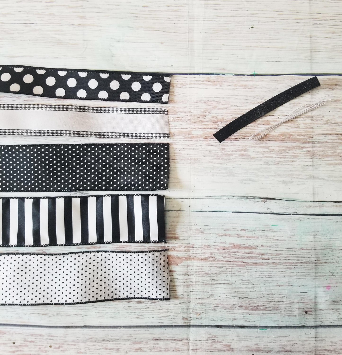 Bow Making Kit | Black & White - Designer DIY