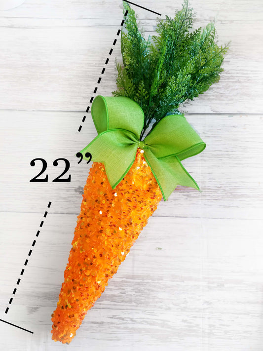 Carrot Wreath Attachment Kit | Sequin Velvet - Designer DIY