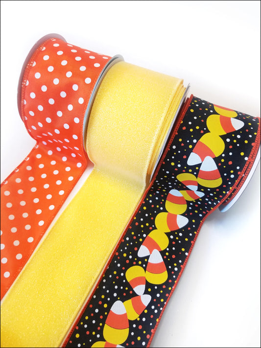 Ribbon Collection | Candy Corn - Designer DIY