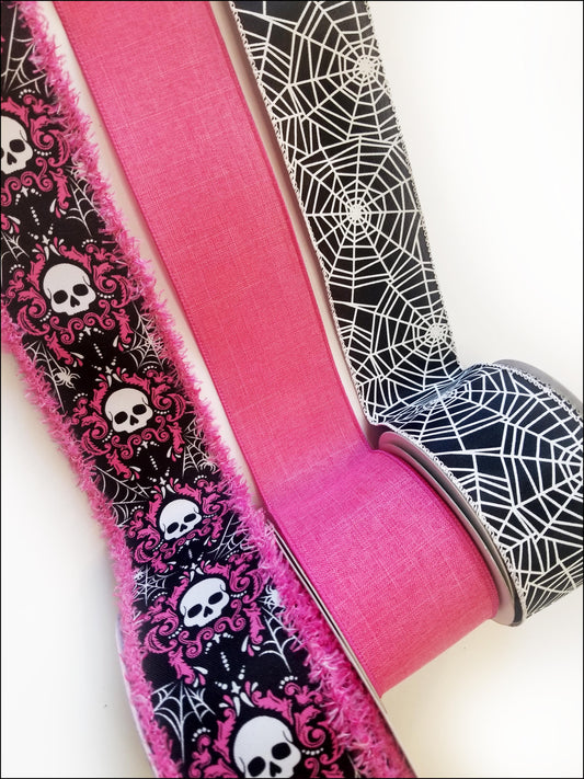 Ribbon Collection | Pink Skull - Designer DIY