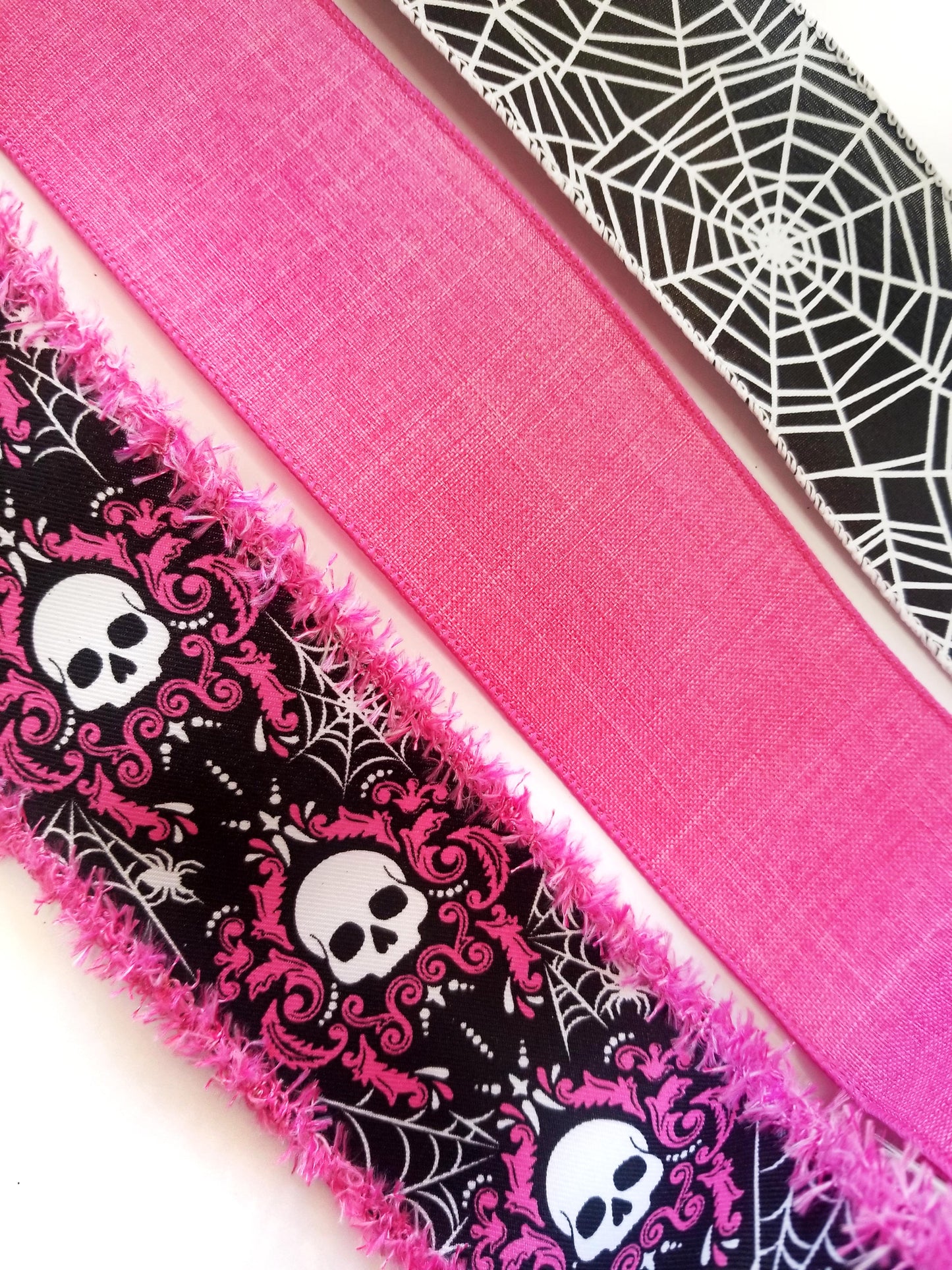 Ribbon Collection | Pink Skull - Designer DIY