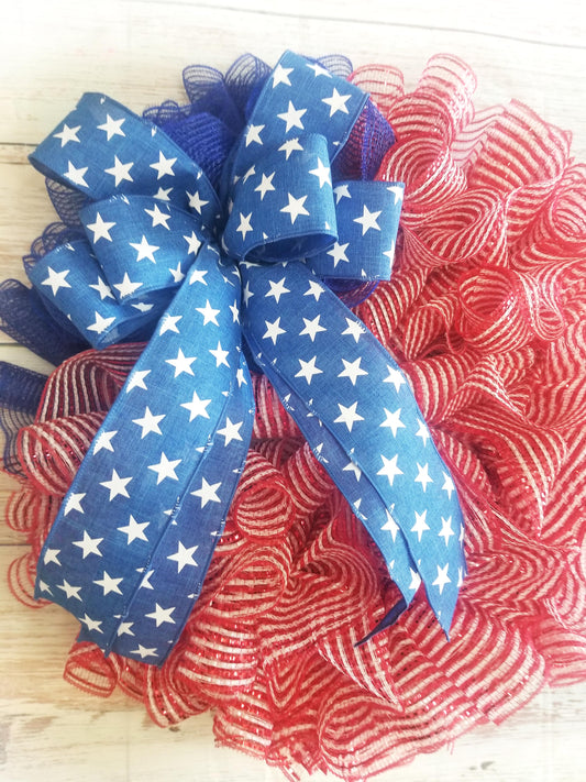 American Flag Wreath - Designer DIY