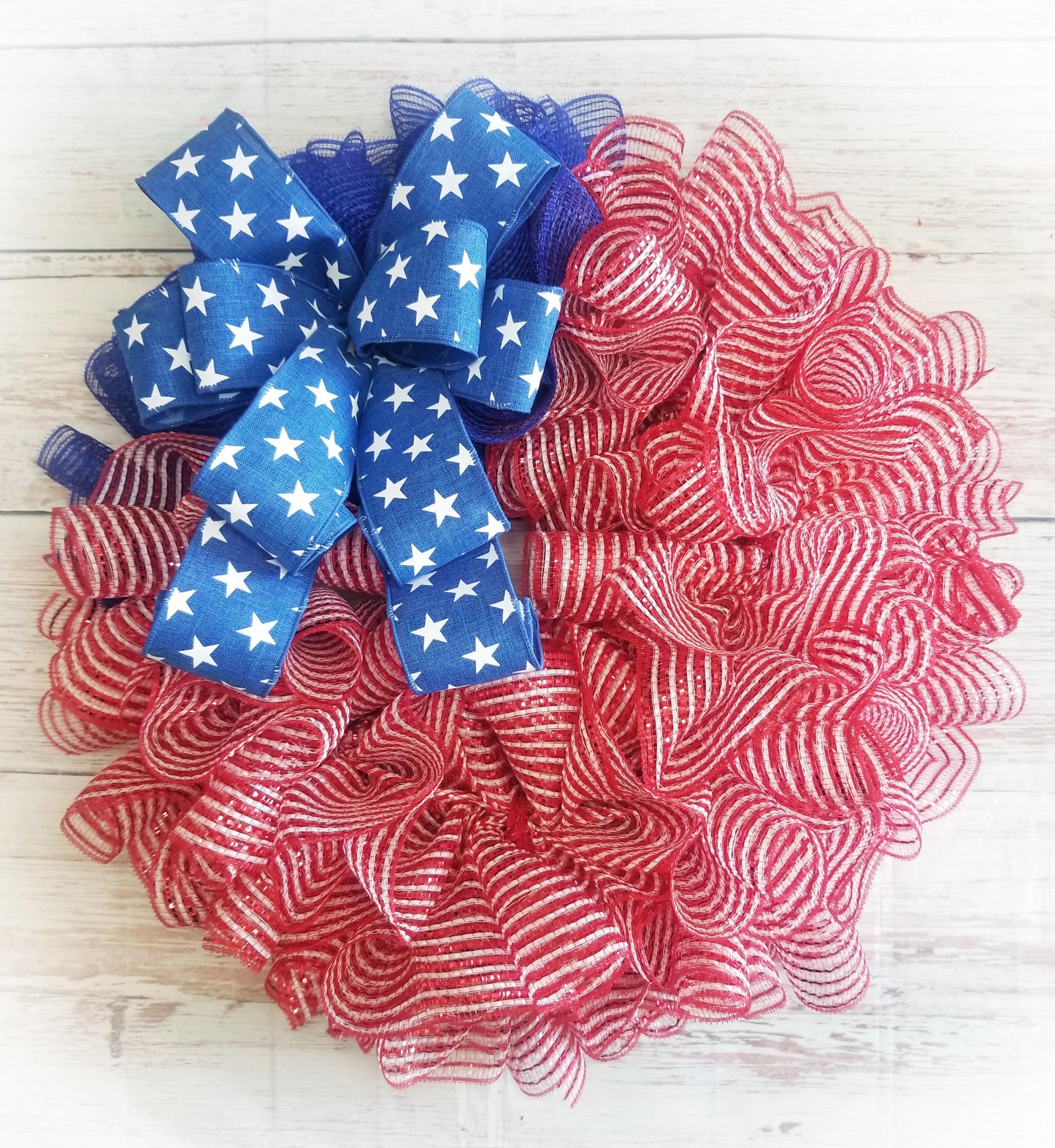 American Flag Wreath - Designer DIY