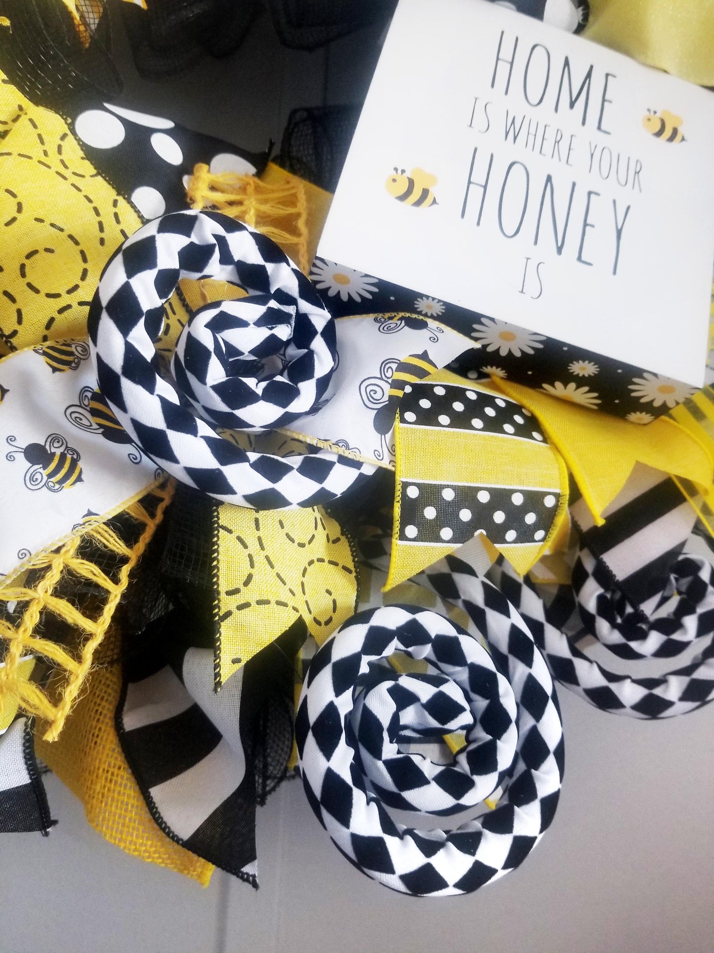 Summer Wreath | Home is Where Your Honey Is - Designer DIY