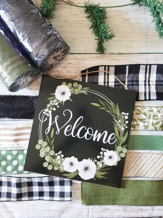 Welcome Wreath Kit | Year-Round Wreath Kit - Designer DIY