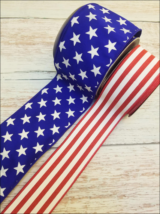 Ribbon Collections | Patriotic Stars & Stripes - Designer DIY