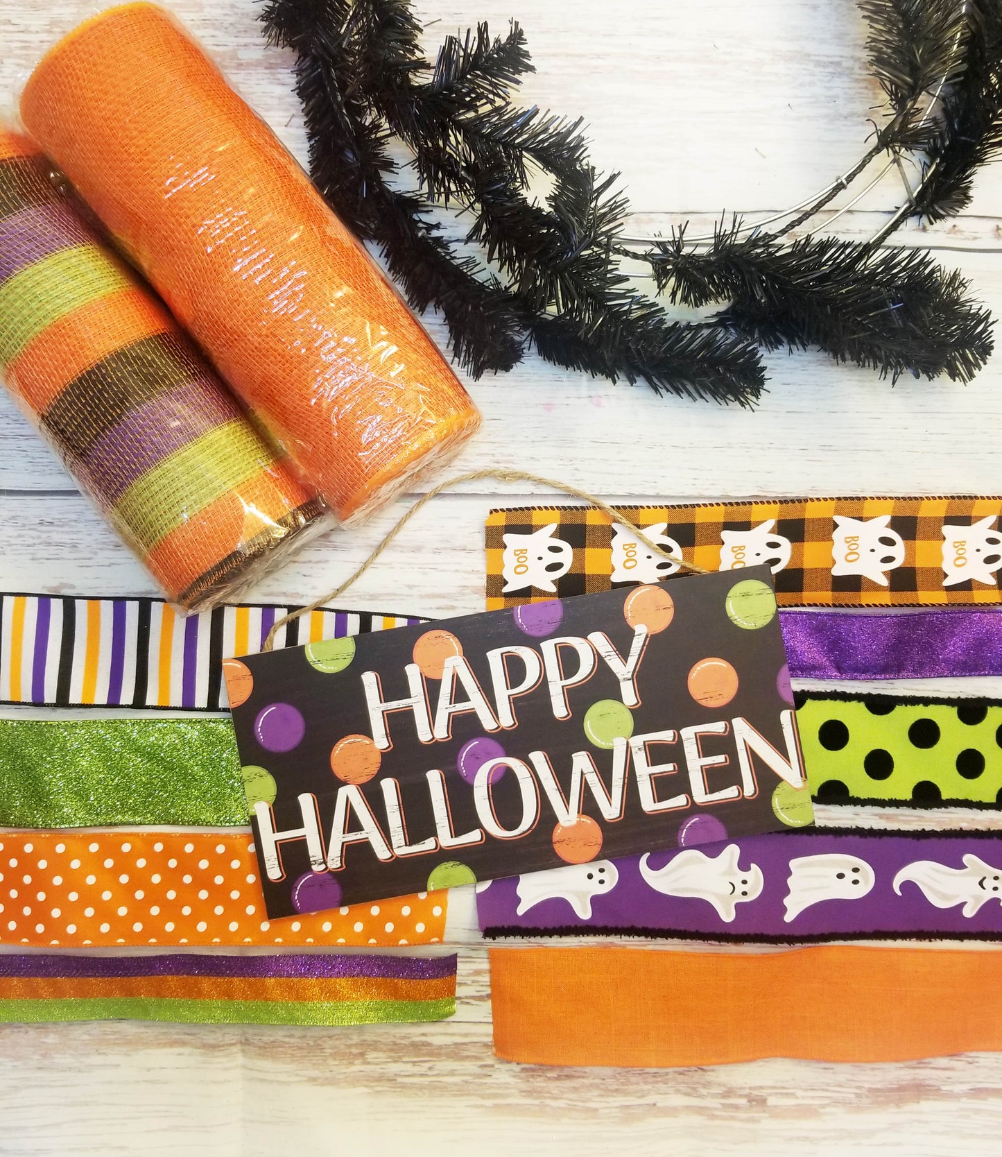 Halloween Wreath Kit | Happy Halloween