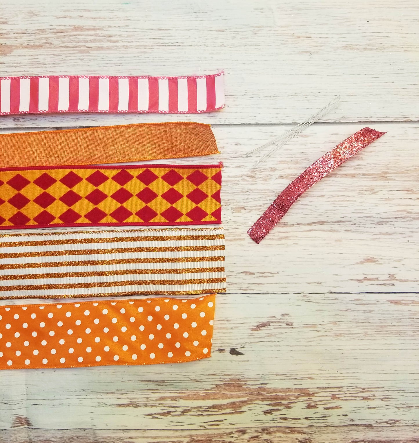 Pink & Orange DIY Bow Kit