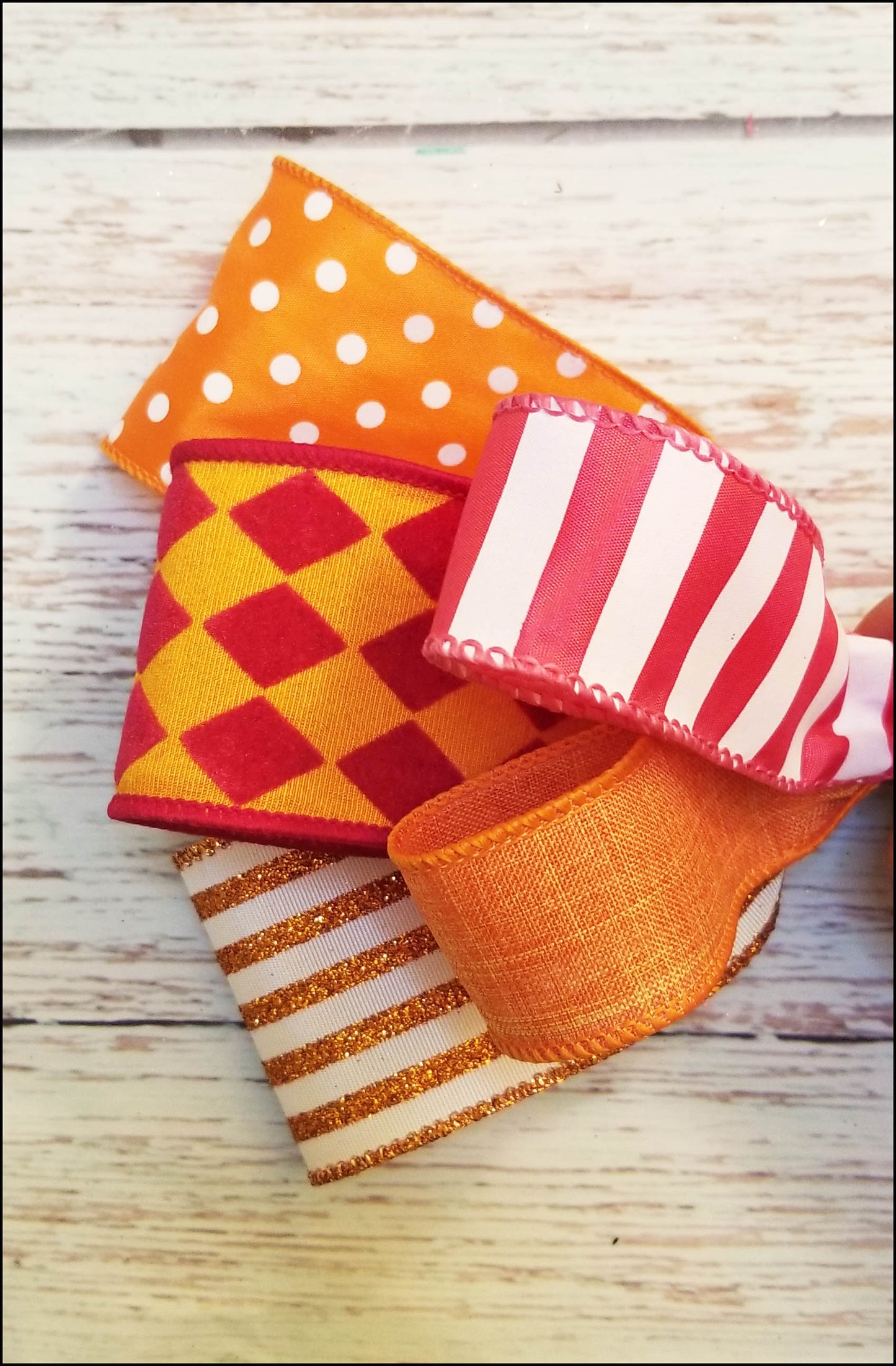 Pink & Orange DIY Bow Kit