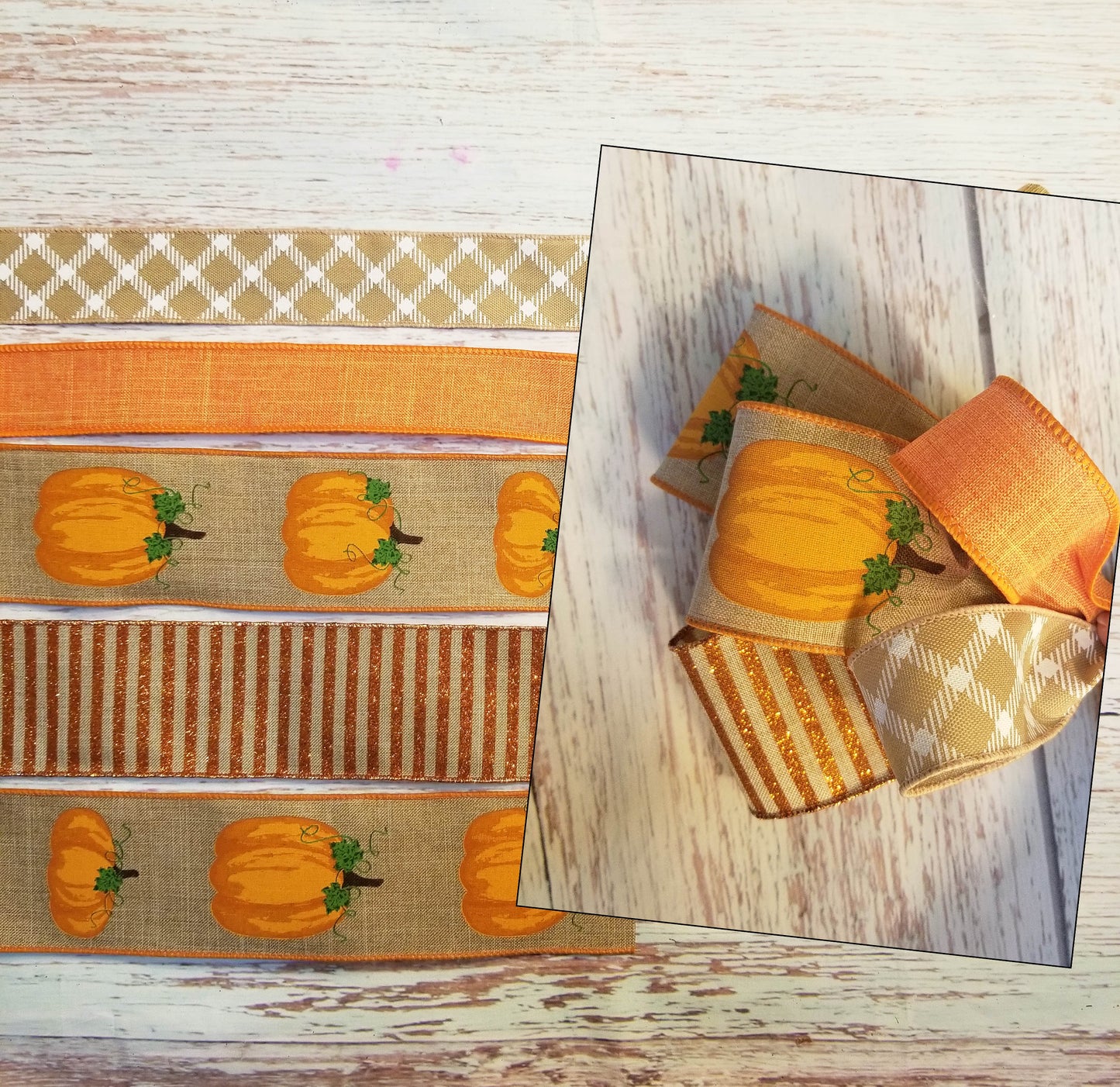 Fall DIY Bow Kit | Fall Pumpkins