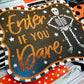 Halloween Wreath Kit | Enter If You Dare