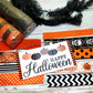 Happy Halloween Wreath Kit | Orange & Black