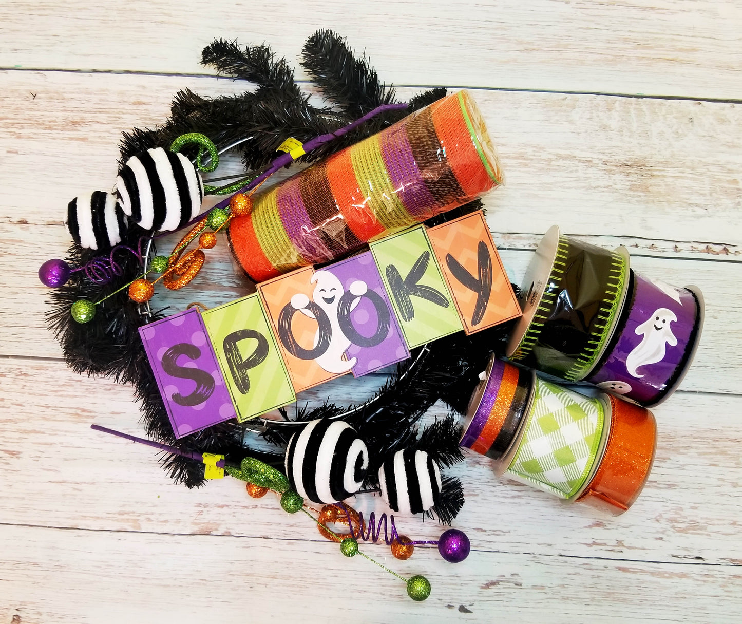 Halloween Wreath Making Kit | Spooky