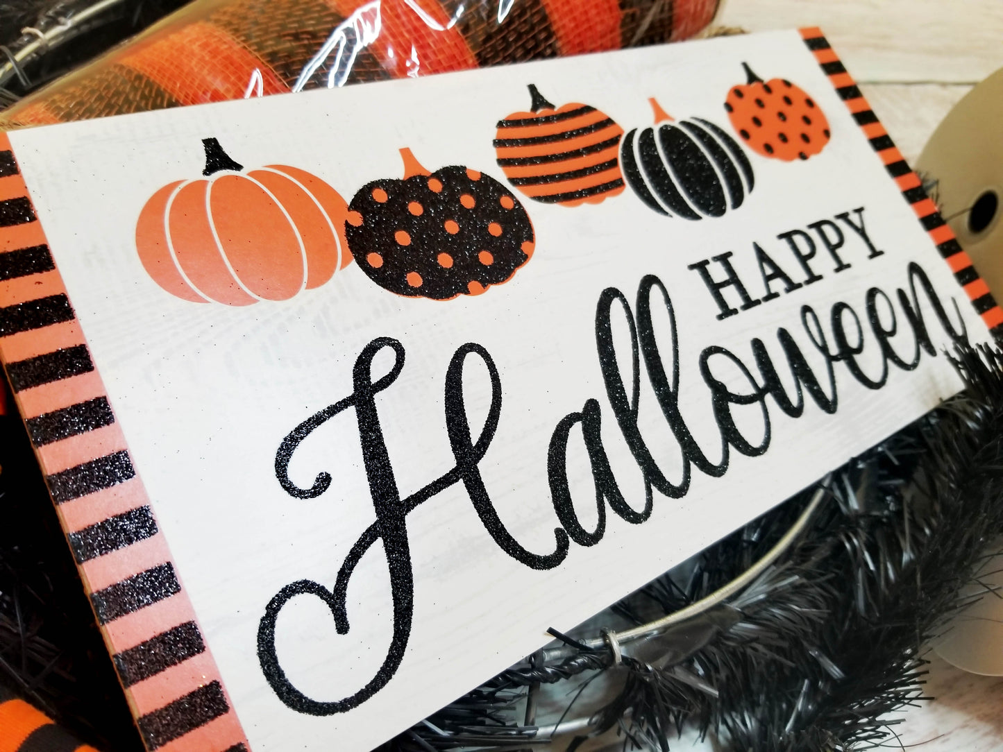 Halloween Wreath Kit | Happy Halloween