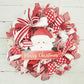 Santa Wreath for Christmas