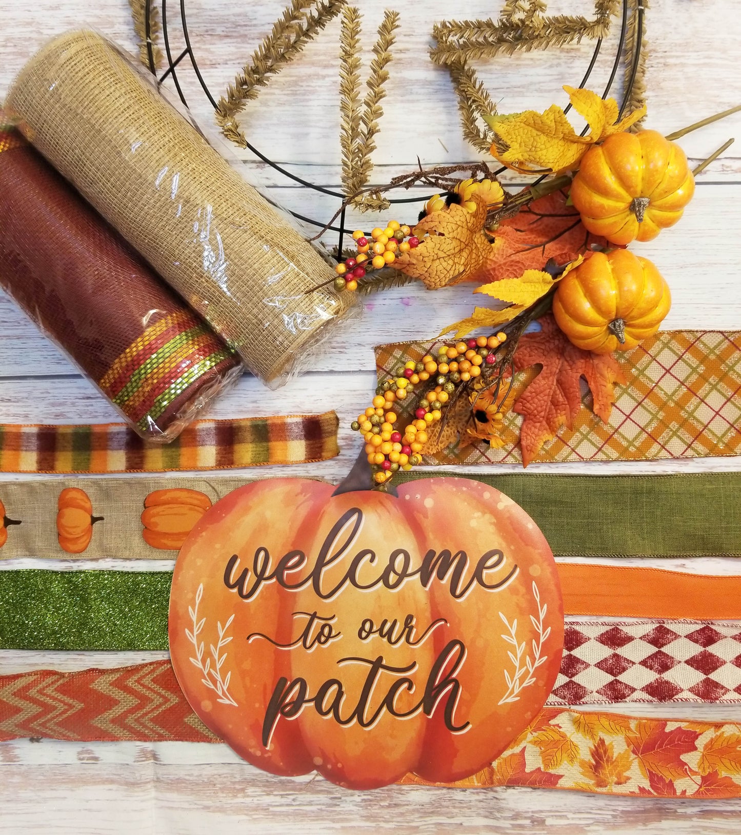 Fall Wreath Kit | Welcome to our Patch