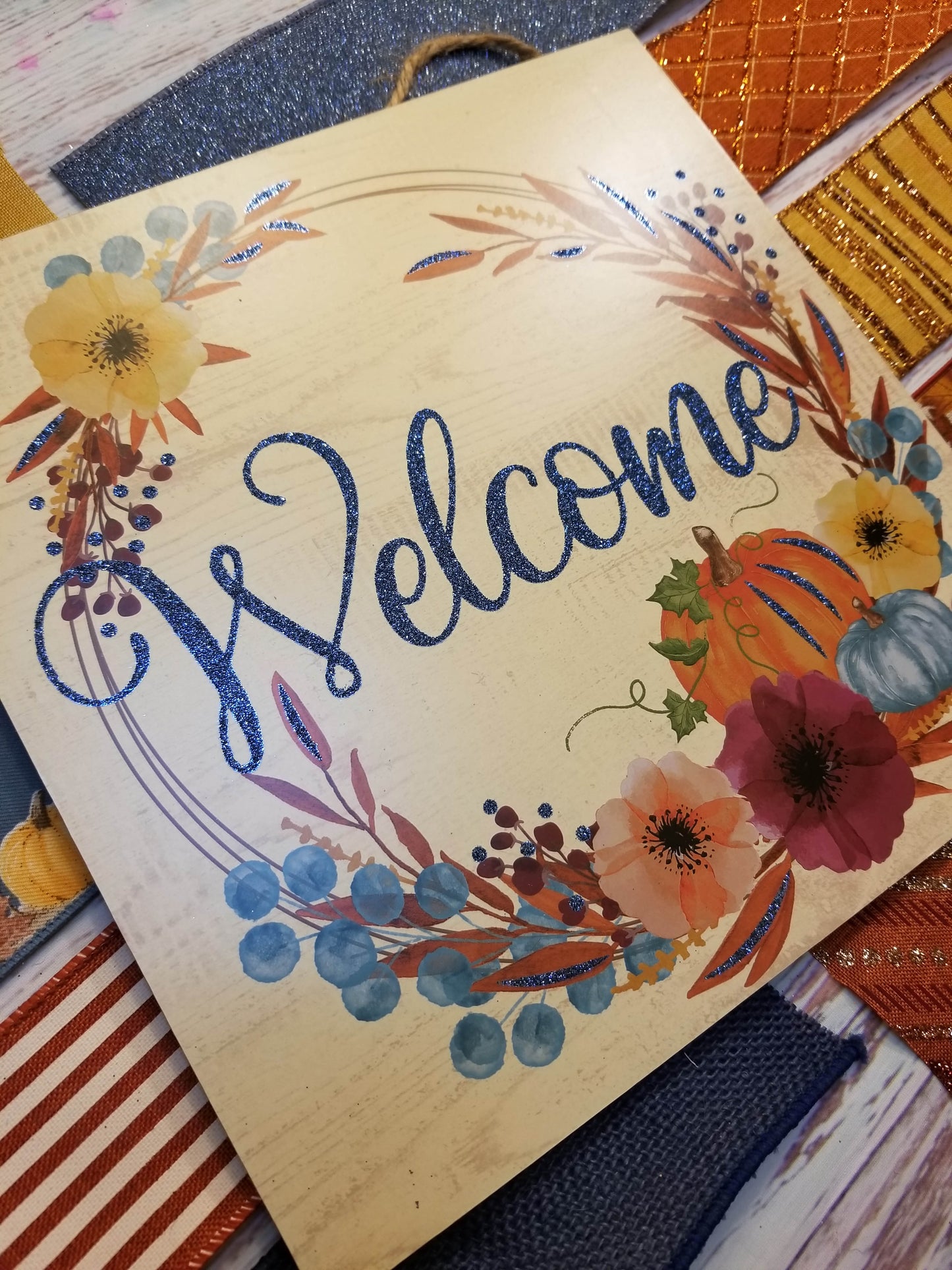 Fall Wreath Kit | Welcome