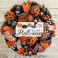 Happy Halloween Wreath for Door