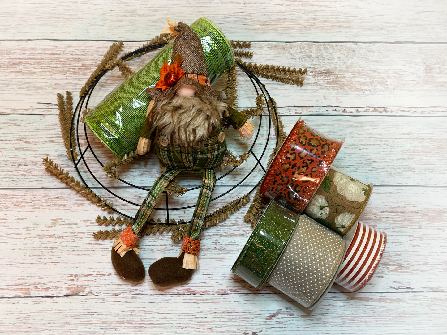 Fall Wreath Making Kit | Fall Gnome