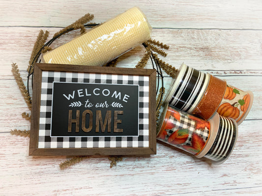 Fal Wreath Making Kit | Welcome To Our Home