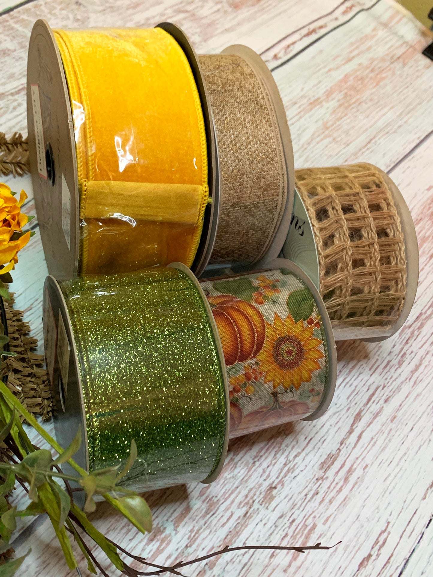 Fall Wreath Making Kit | Sunflower