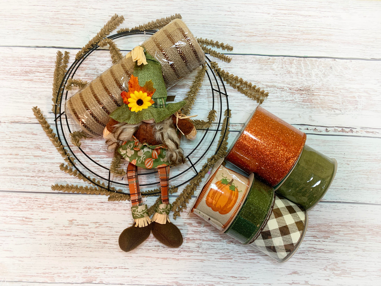 Fall Wreath Making Kit | Fall Gnome