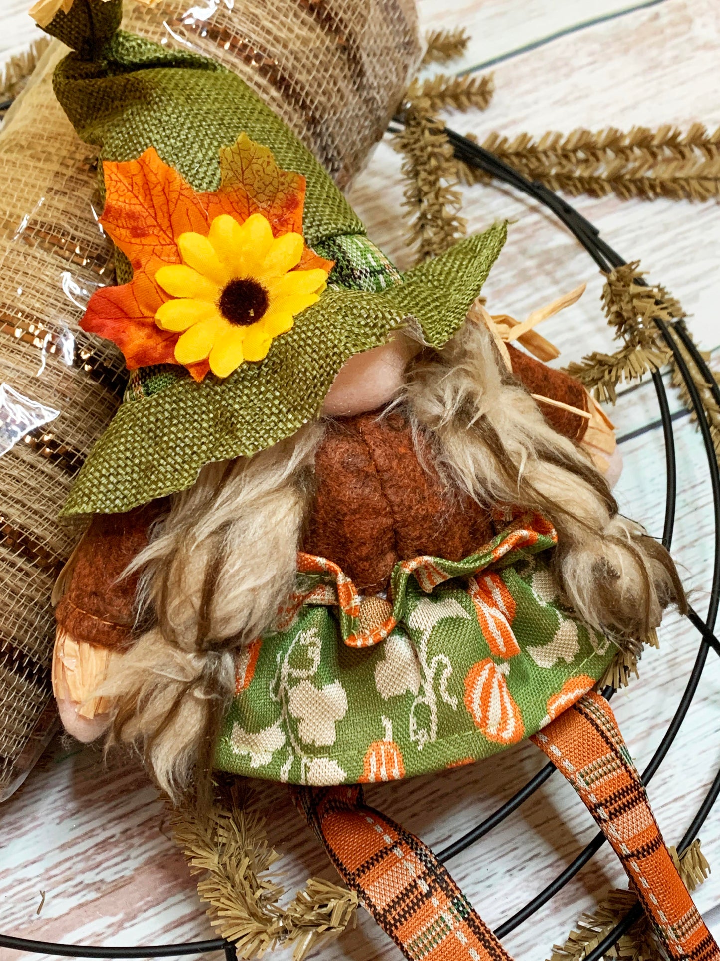 Fall Wreath Making Kit | Fall Gnome