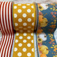 Ribbon Collection | Blue Fall Pumpkins