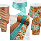 Ribbon Collection | Turquoise Pumpkins