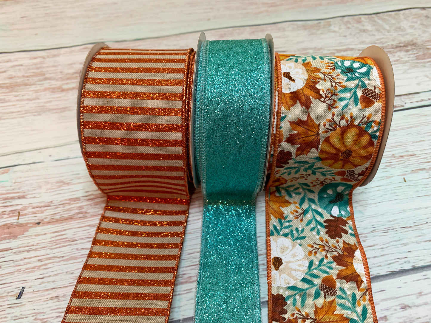 Ribbon Collection | Turquoise Pumpkins