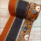 Ribbon Collection | Navy Orange Pumpkin