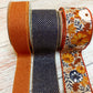 Ribbon Collection | Navy Orange Pumpkin