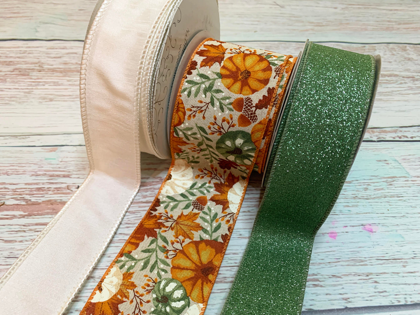 Ribbon Collection | Sage Pumpkins