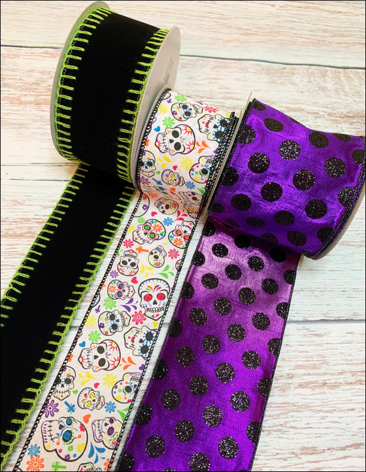 Ribbon Collection | Sugar Skull