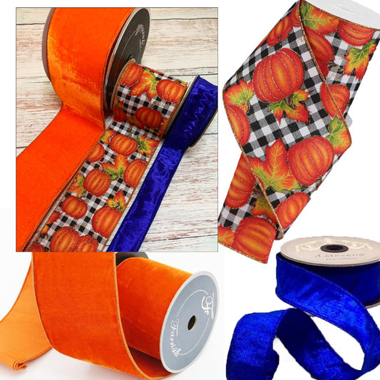 Ribbon Collection | Orange Royal Pumpkin