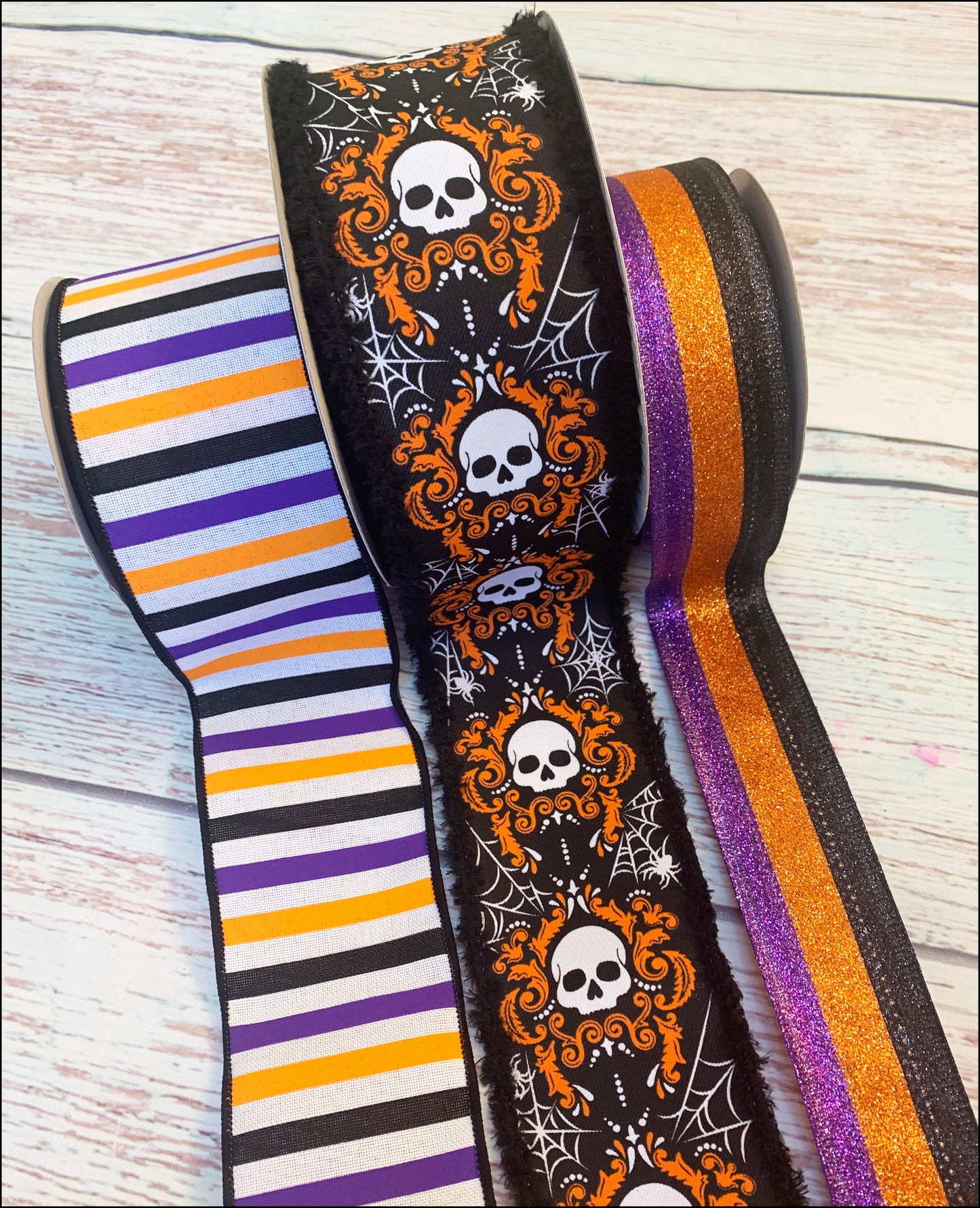 Ribbon Collection | Halloween Skull