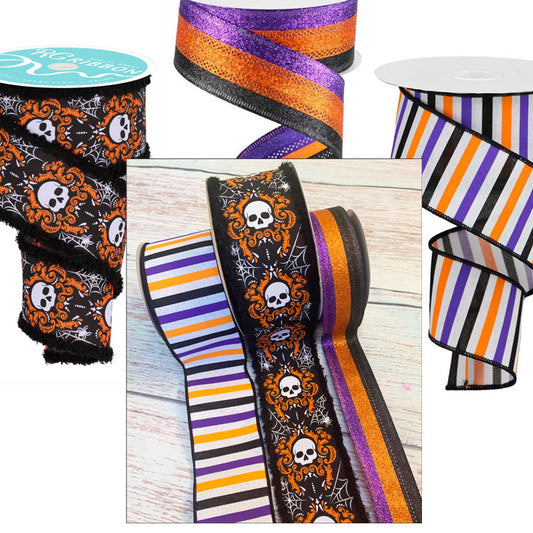 Ribbon Collection | Halloween Skull