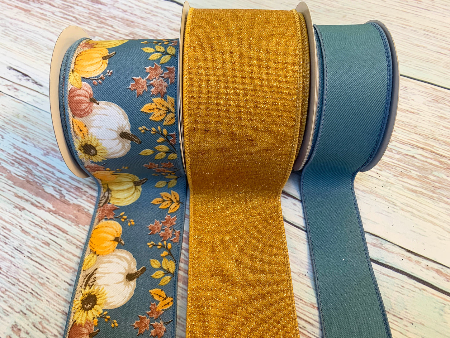 Ribbon Collection | Smoke Blue Pumpkin