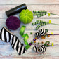 Halloween Showstopper Wreath Kit | Purple & Lime Pumpkins