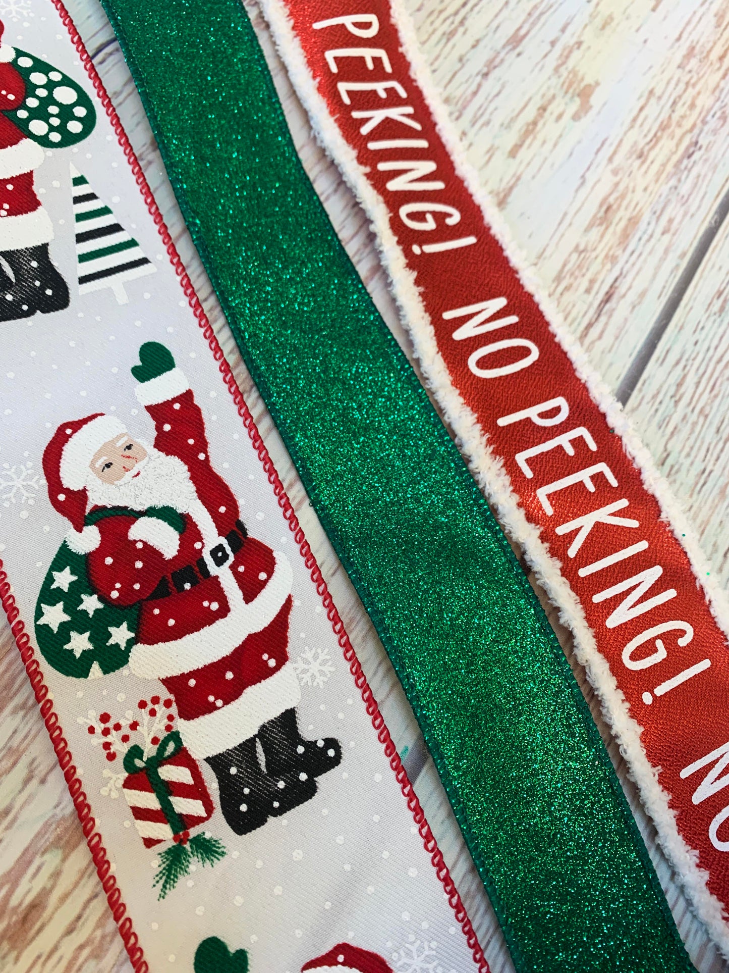 Ribbon Collection | Santa Claus Christmas