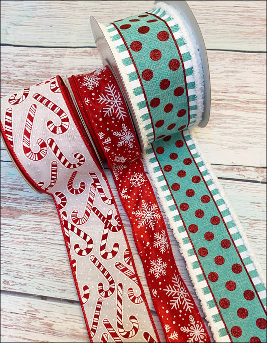 Ribbon Collection | Candy Canes