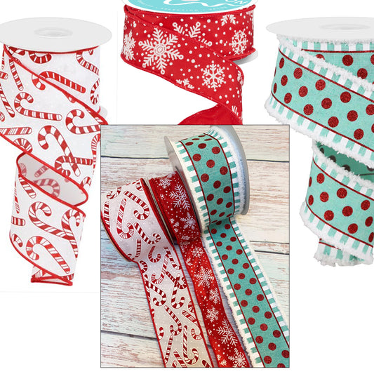 Ribbon Collection | Candy Canes