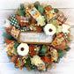 Fall Wreath for Door | Grateful