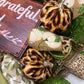 Fal Wreath for Door | Thankful, Grateful, Blessed